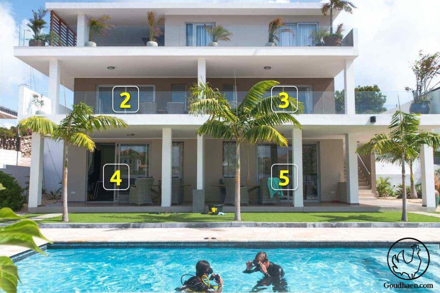 Goudhaen Luxury Private Apartments Jan Thiel Beach Exterior photo